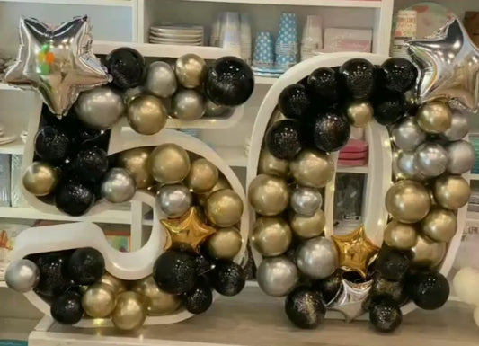 Numero Porta Palloncini h 60 cm
