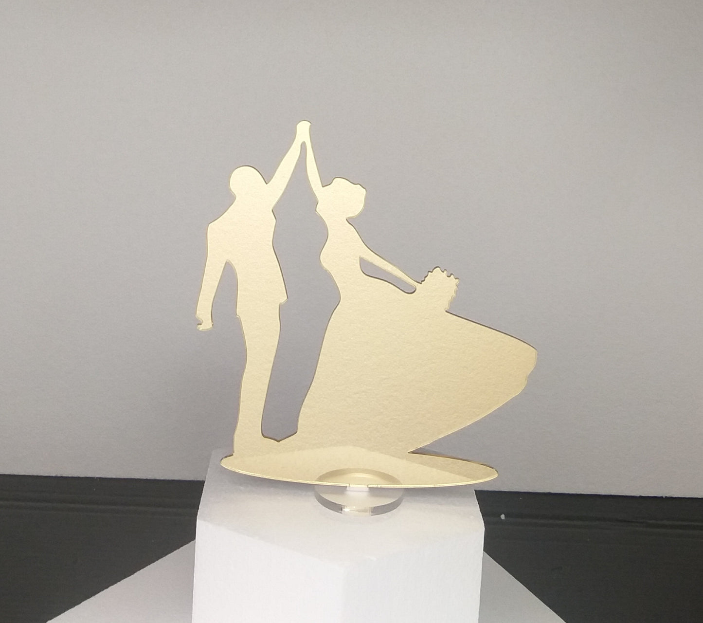 Cake topper personalizzato per matrimonio